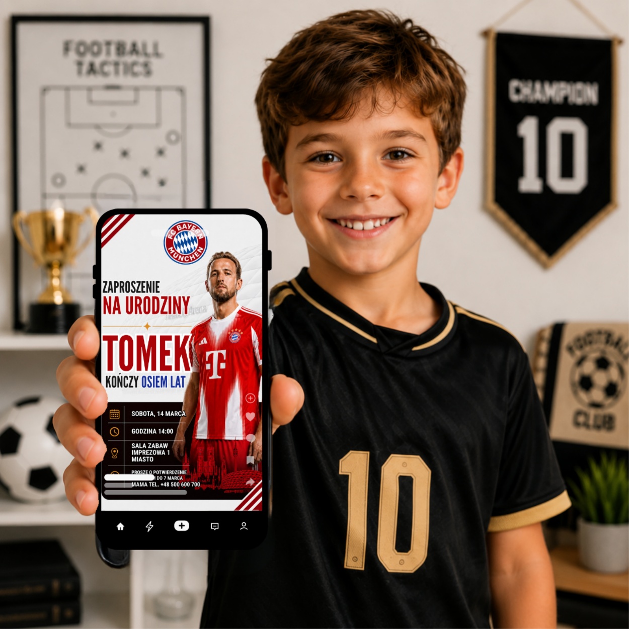 harry kane bayern monachium zaproszenie partyzapki 05 5