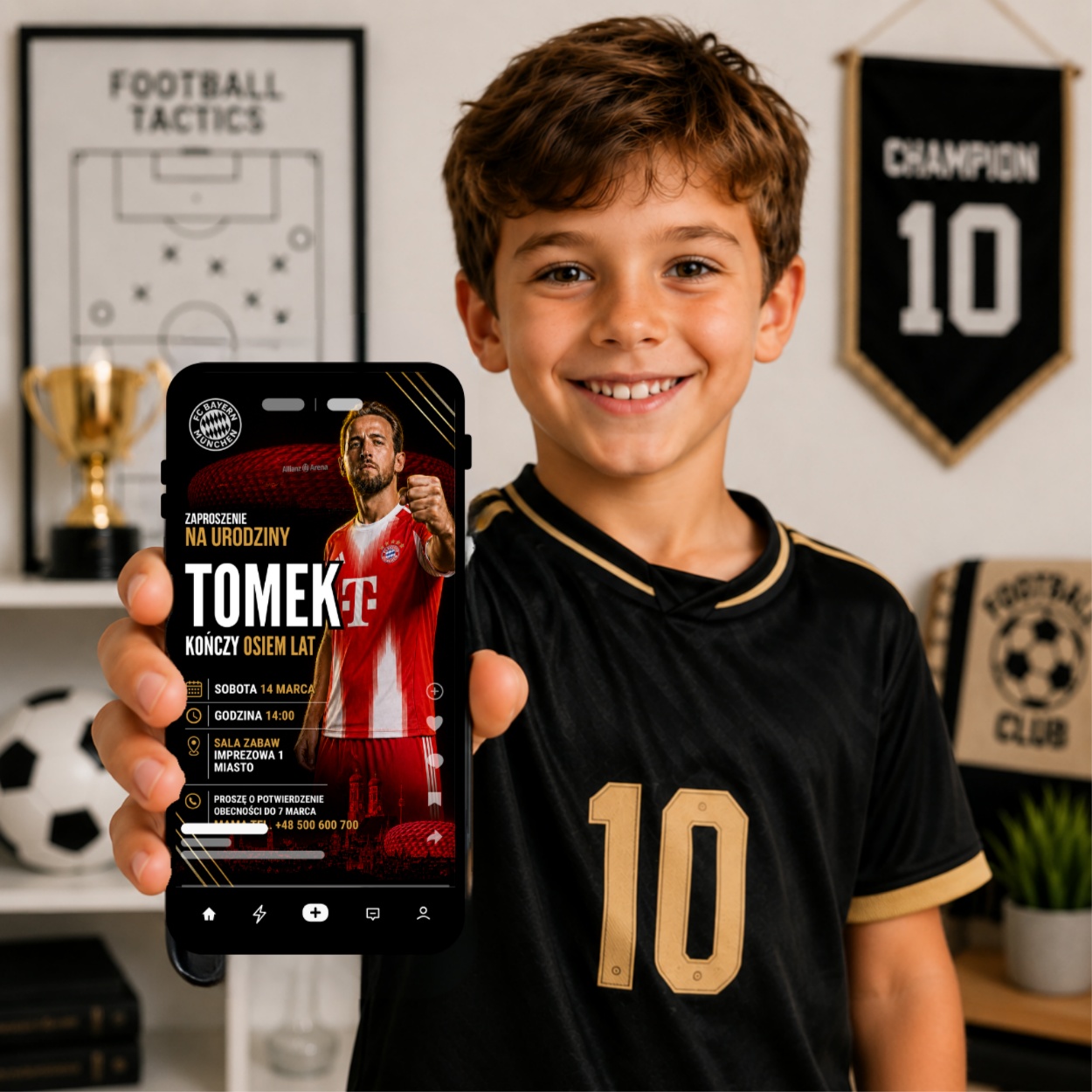harry kane bayern monachium zaproszenie partyzapki 06 5