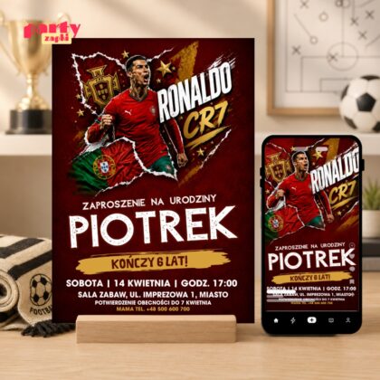 cristiano ronaldo 05 zaproszenie na urodziny partyzapki 1