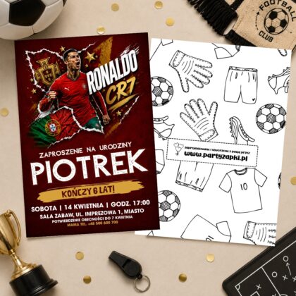 cristiano ronaldo 05 zaproszenie na urodziny partyzapki 2