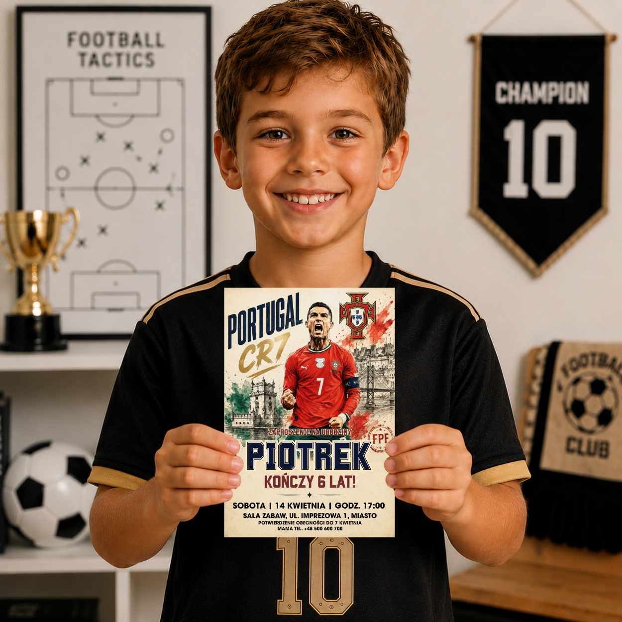 cristiano ronaldo 06 zaproszenie na urodziny partyzapki 3