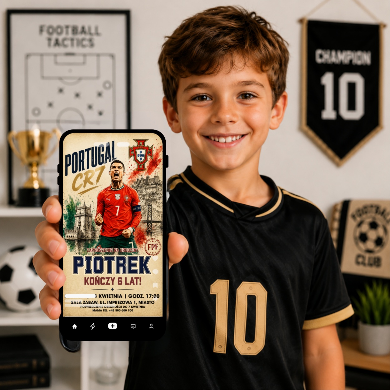 cristiano ronaldo 06 zaproszenie na urodziny partyzapki 5