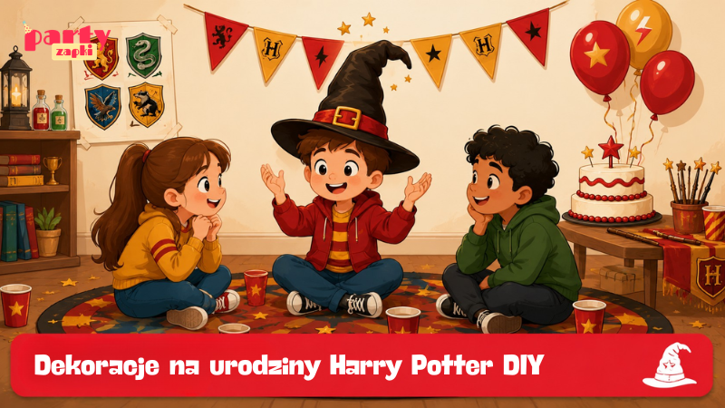 dekoracje urodziny harry potter