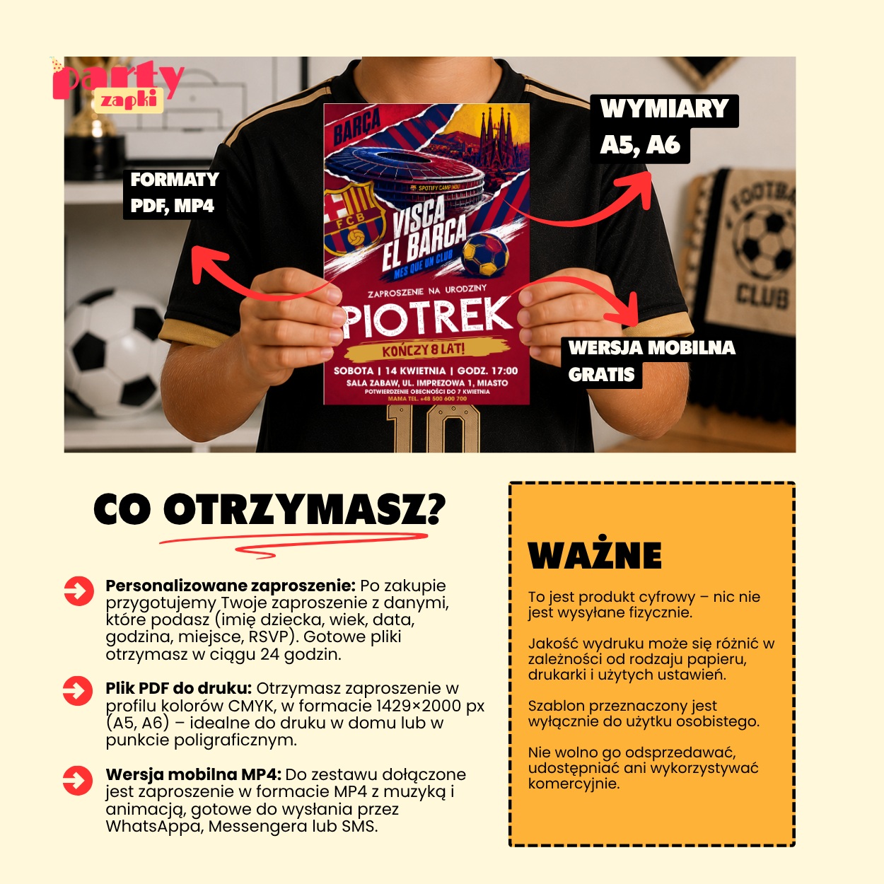 fc barcelona 07 zaproszenie na urodziny partyzapki 4