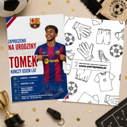 lamine yamal fc barcelona zaproszenie