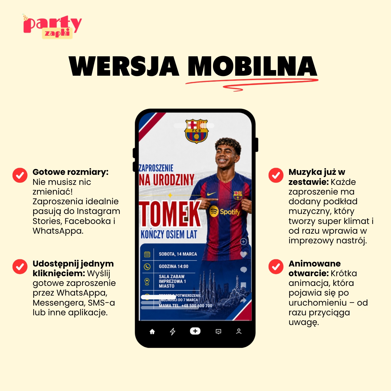 lamine yamal fc barcelona zaproszenie