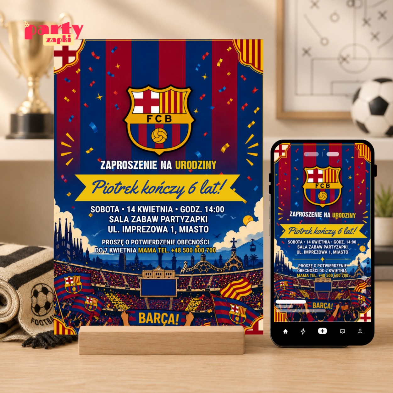 fc barcelona zaproszenie partyzapki 06 1