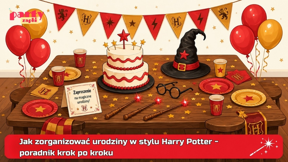 Jak zorganizować urodziny Harry Potter – krok po kroku