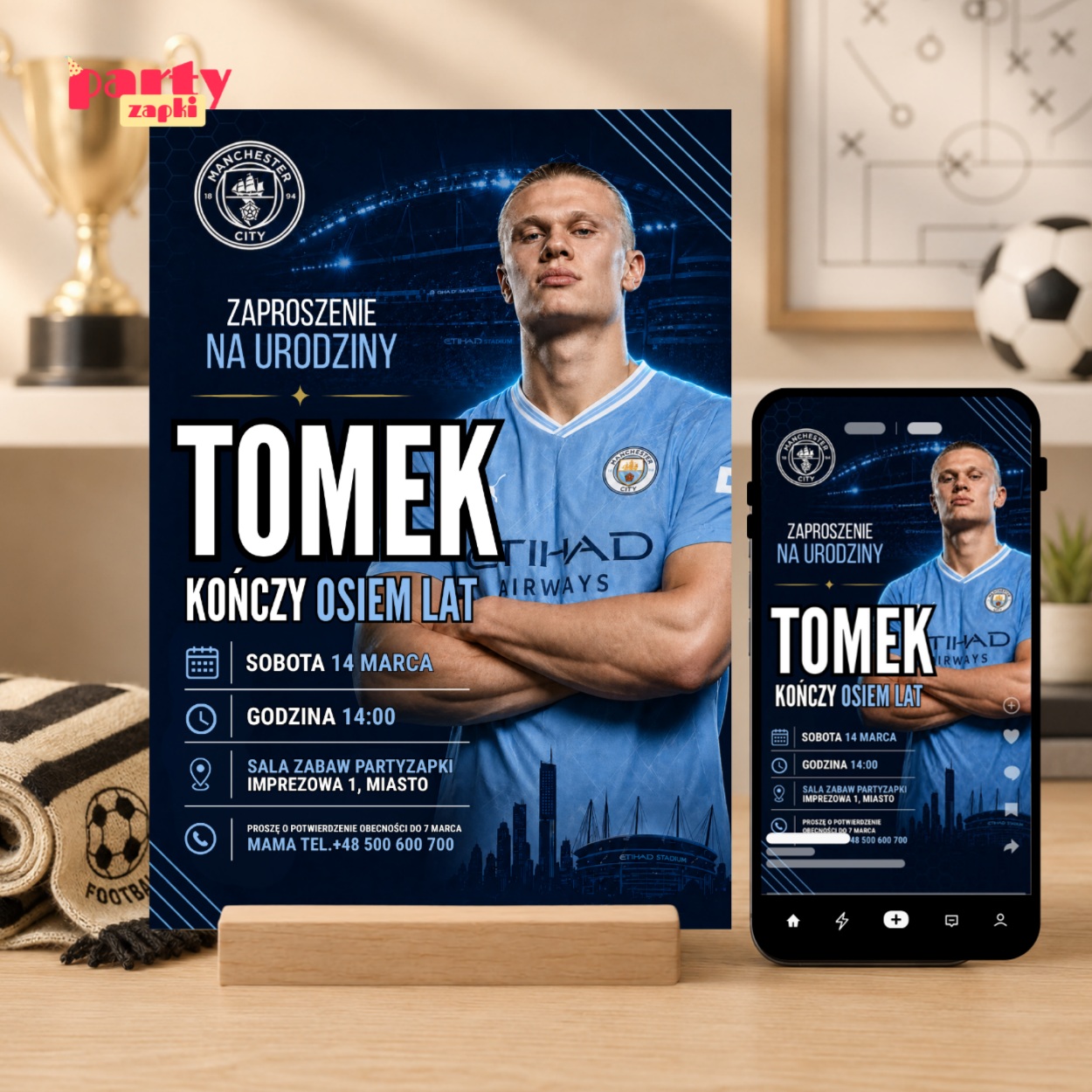 erling haaland manchester city zaproszenie partyzapki 04 1