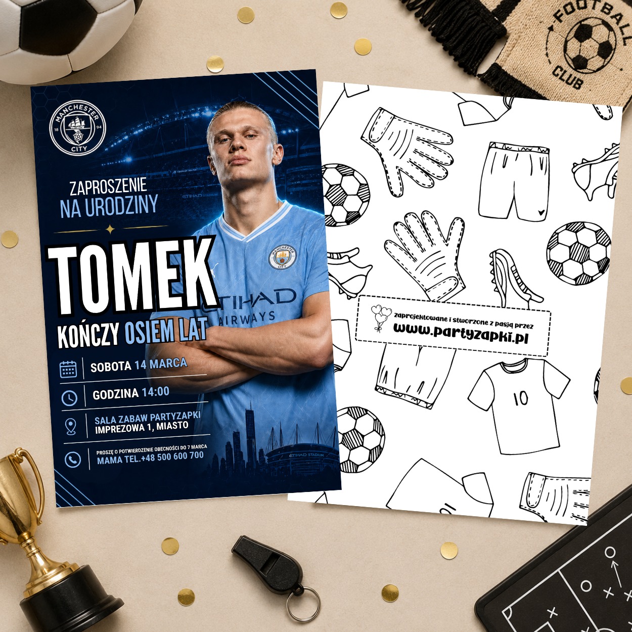 erling haaland manchester city zaproszenie partyzapki 04 2