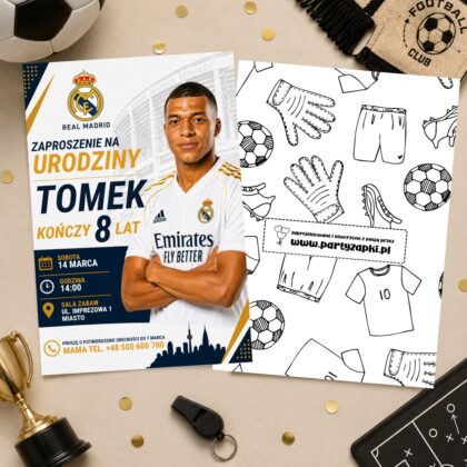 mbappe real madryt zaproszenie partyzapki