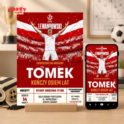 robert lewandowski 04 zaproszenie na urodziny partyzapki 1