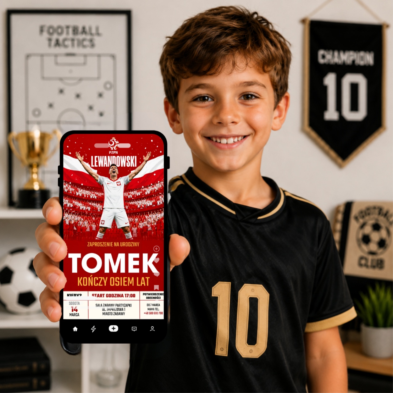 robert lewandowski 04 zaproszenie na urodziny partyzapki 5