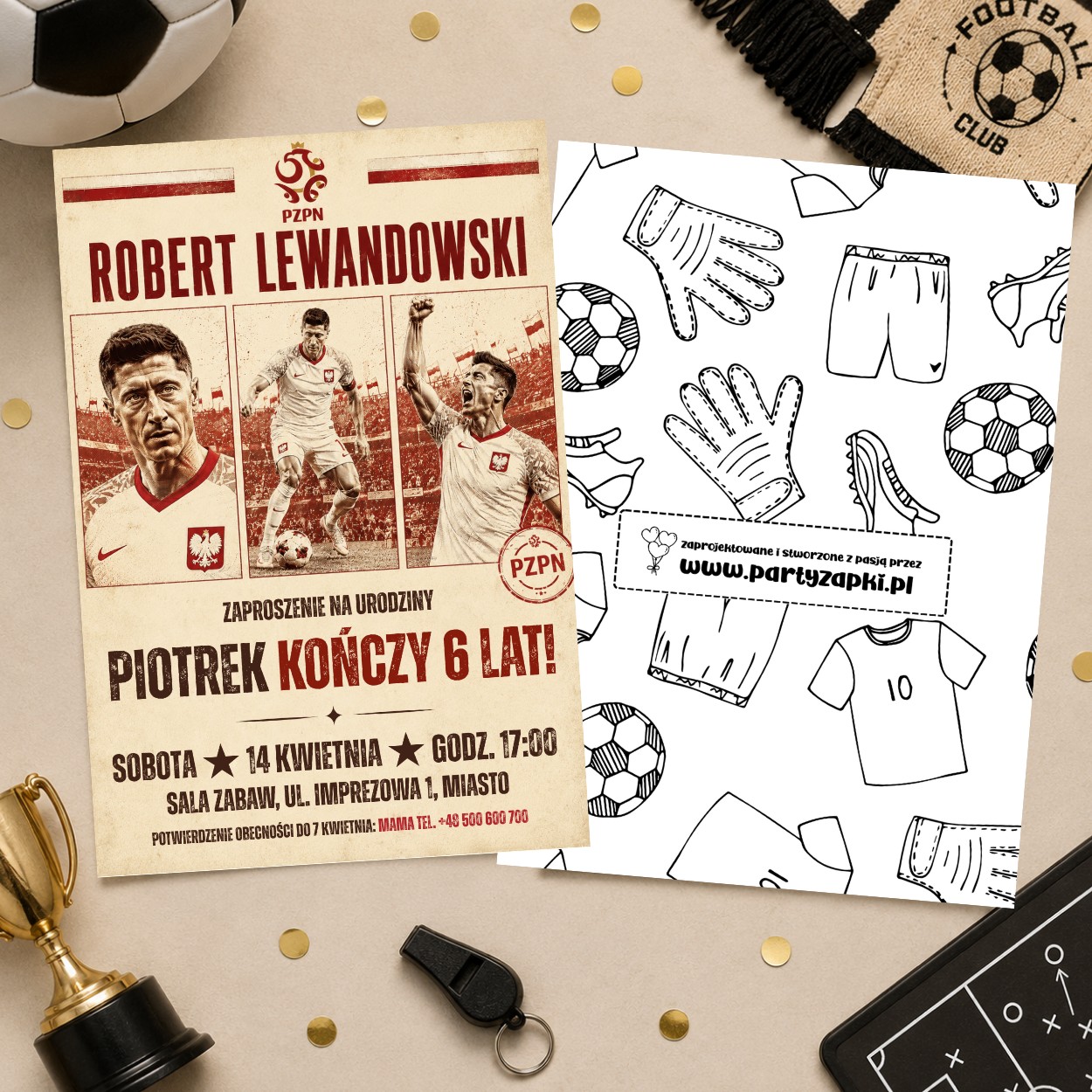 robert lewandowski 06 zaproszenie na urodziny partyzapki 2