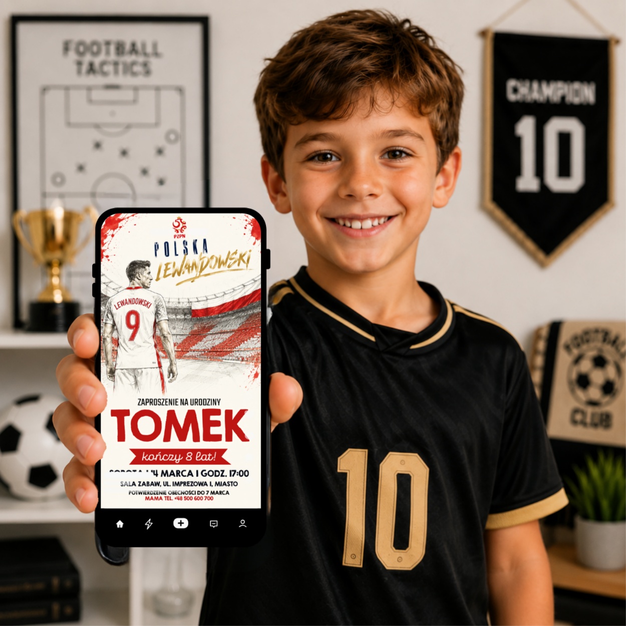 robert lewandowski 07 zaproszenie na urodziny partyzapki 5
