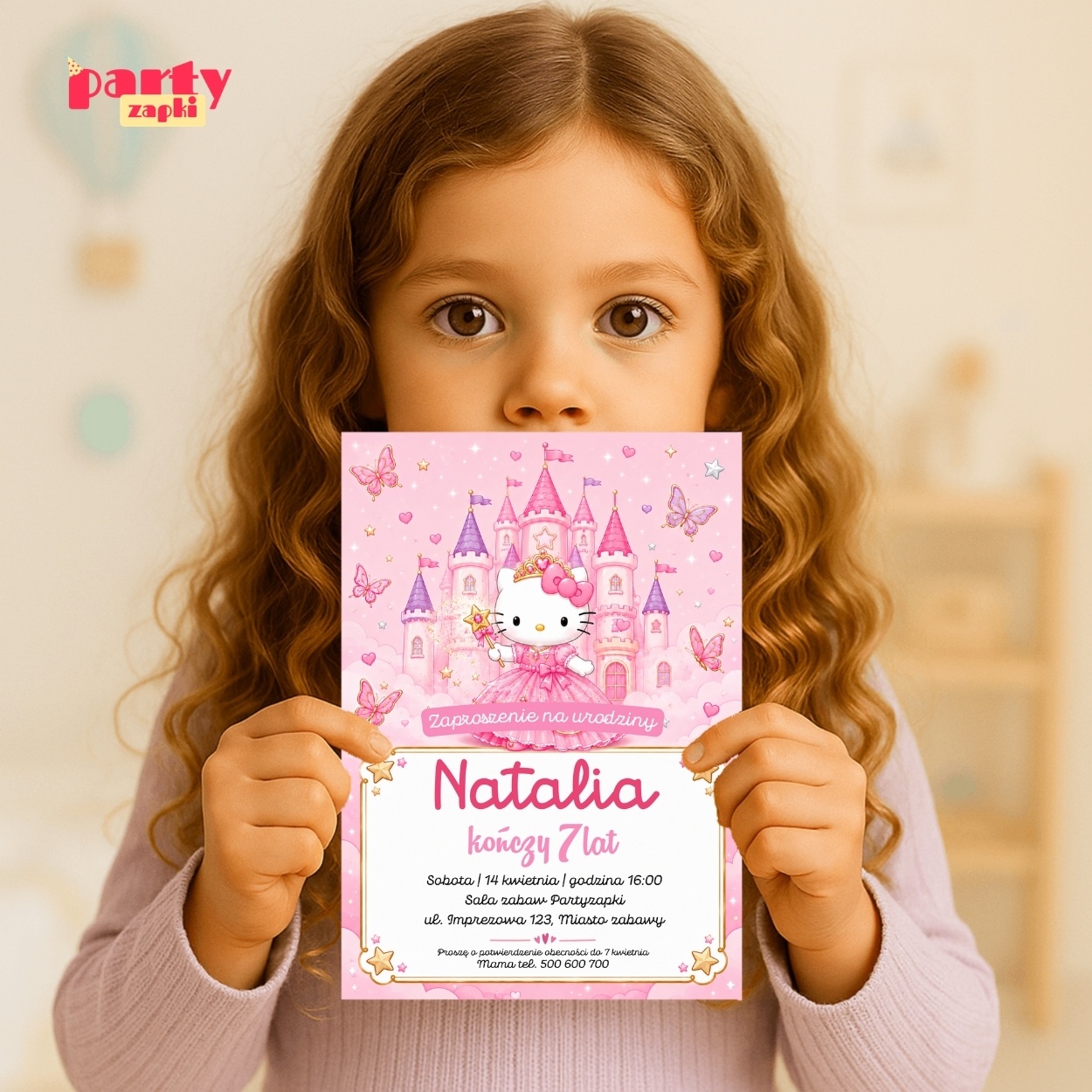 hello kitty zaproszenie na urodziny partyzapki 07 3
